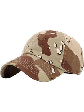 〽️Unisex Desert Camo Adjustable Low Crown Baseball Classic Cotton Plain Dad Hat